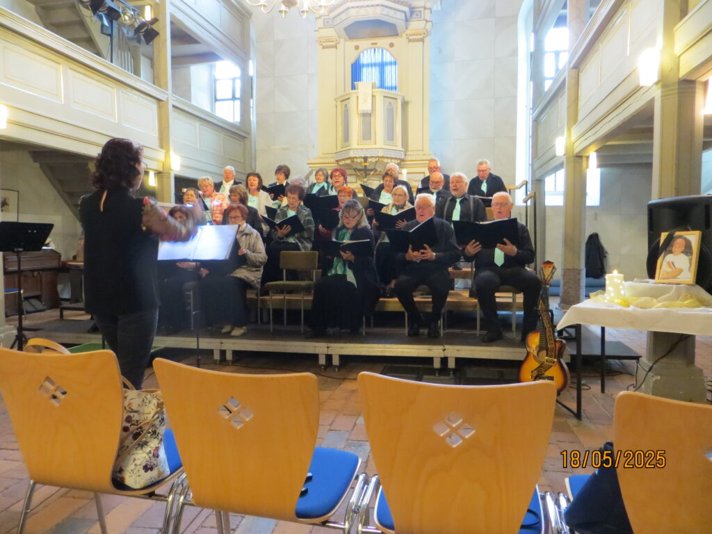 Frühlingskonzert mit dem vetschauer „gemischten chor melodia“