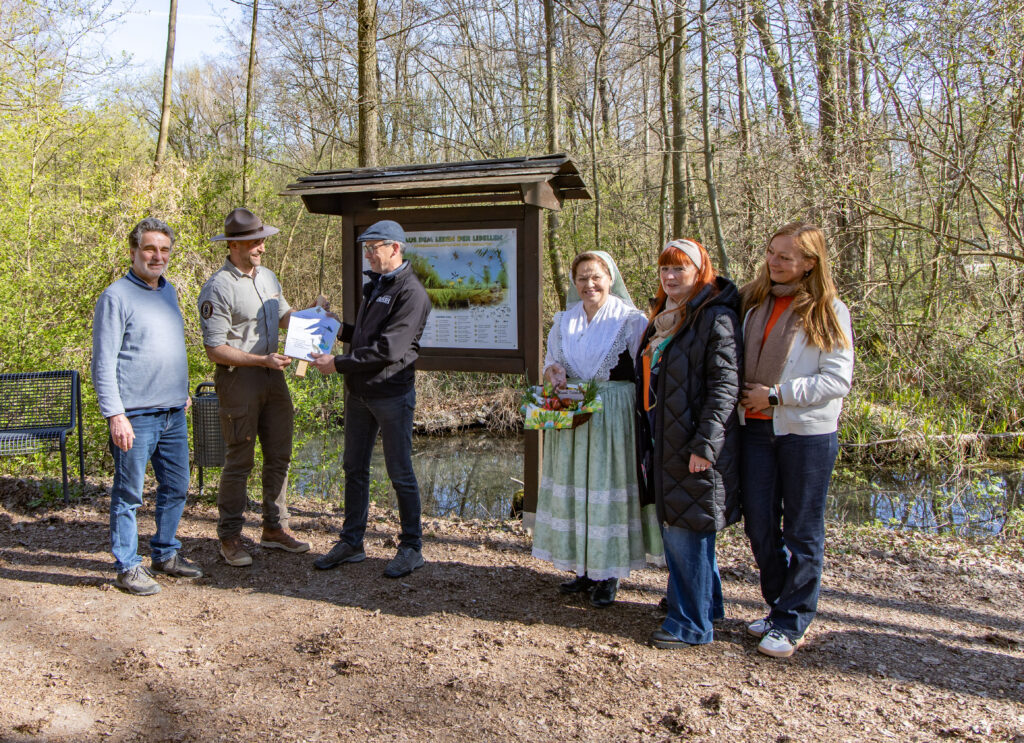 Info Tafeln für Rundweg Lehde