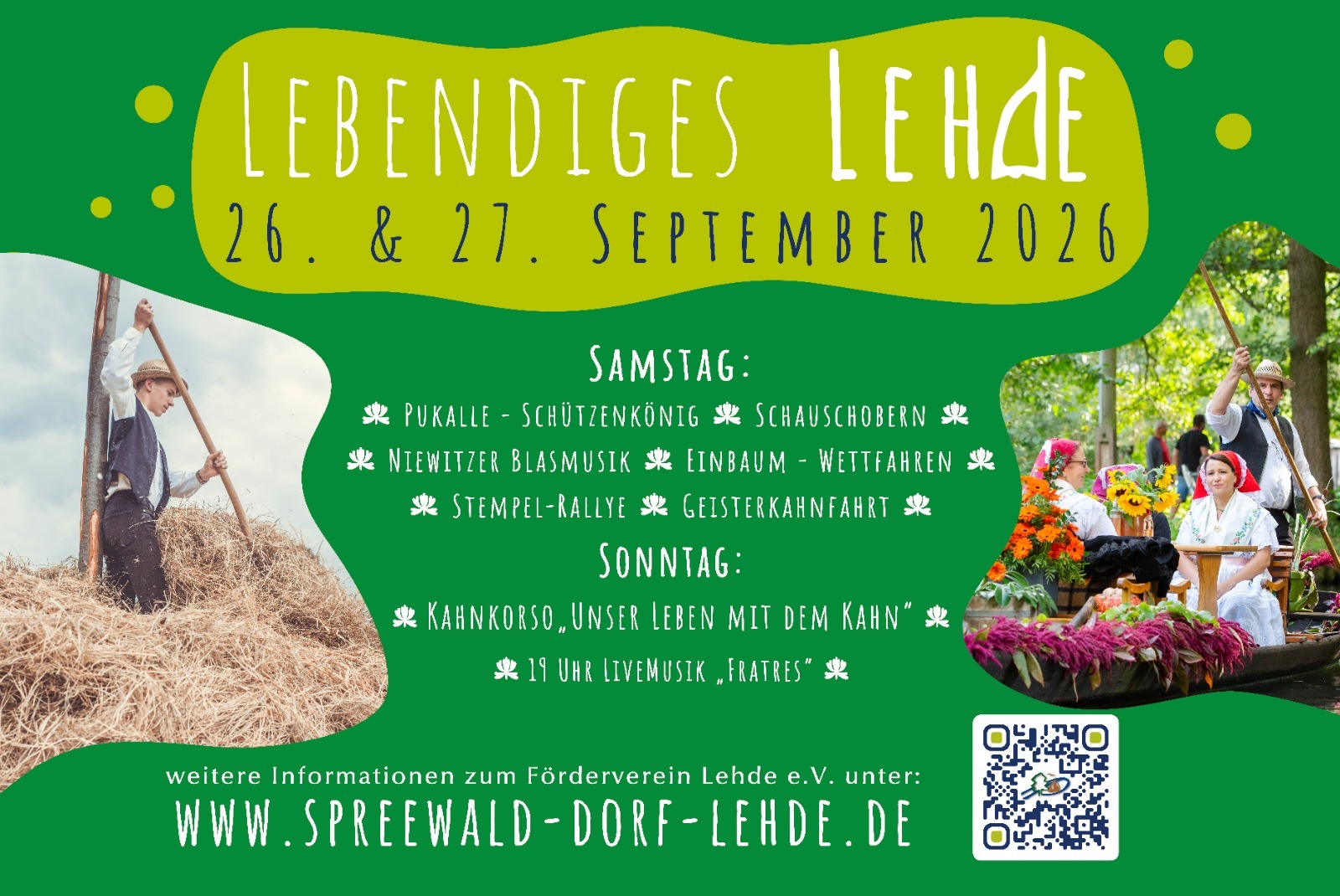 Lehde-Fest 2026 Plakat