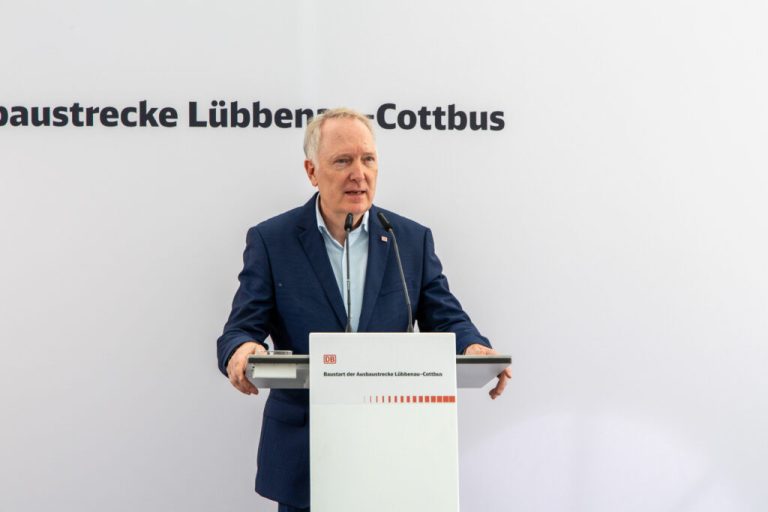 Offizieller Baustart 2. Gleis in Raddusch